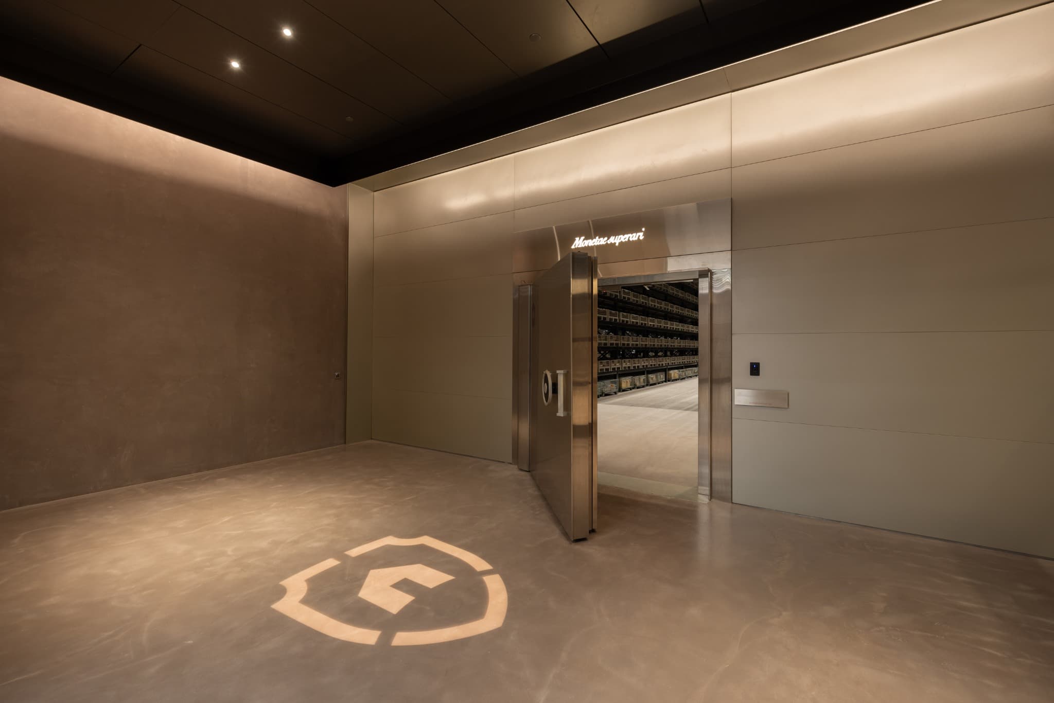 The Safe House vault interior