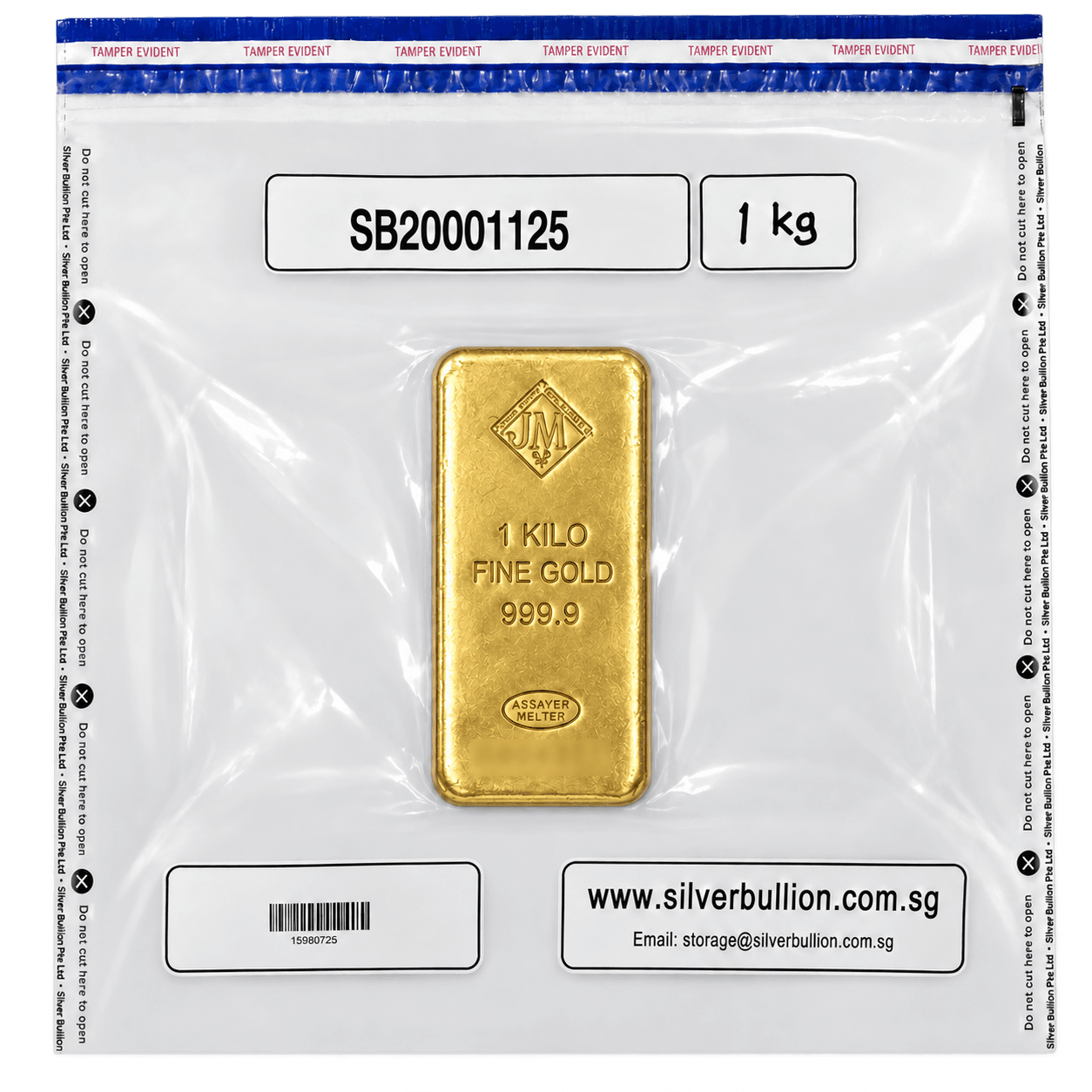 S.T.A.R. Parcel containing an identified gold kilobar